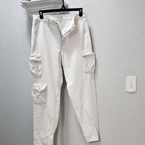 Pistola Women's White Cargo Pants